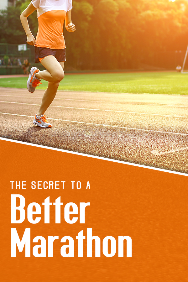 The secret to a better marathon could suprise you!