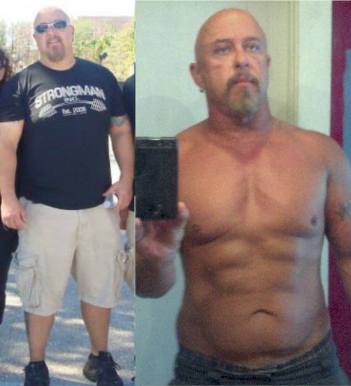 before and after photo