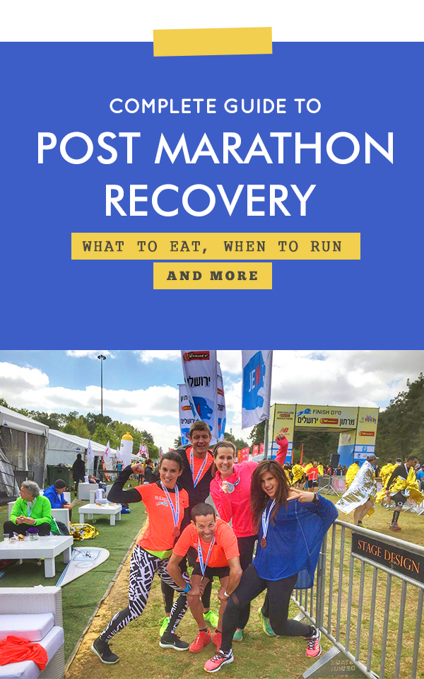 Complete guide to post race recovery for marathons, half marathons and all running