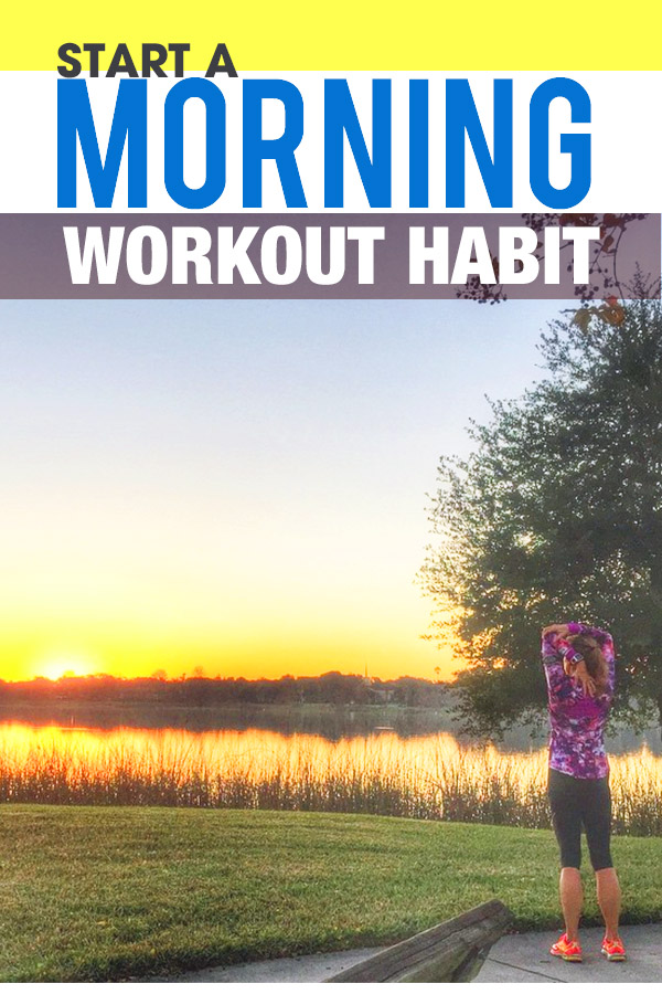 morning workout habits