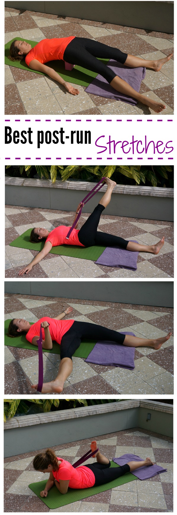post-run stretches