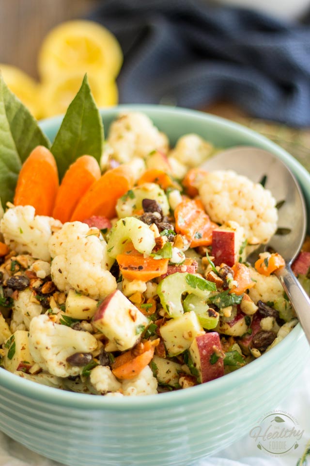 Loaded Cauliflower Salad - The Healthy Foodie - lots of paleo and healthy meal ideas
