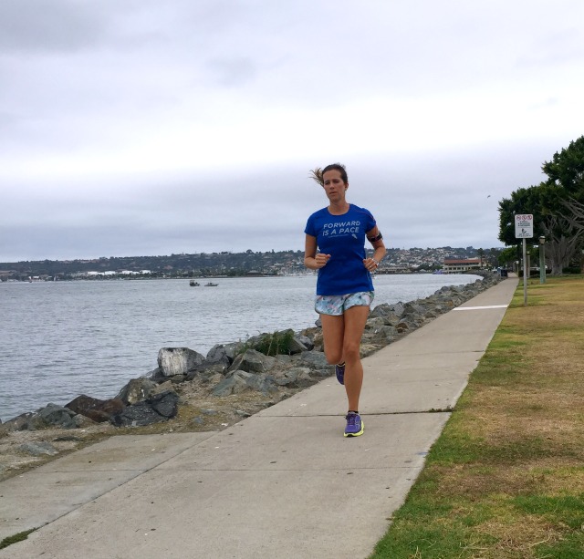 Running on Harbor Island
