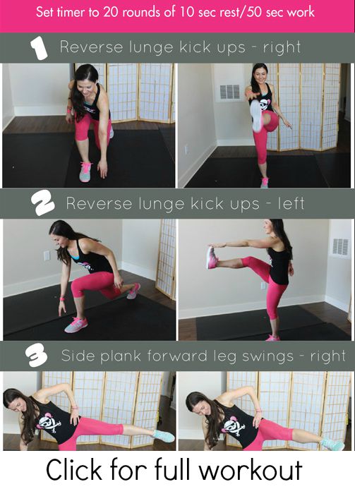 20 minute full body workout at home from Purely Twins