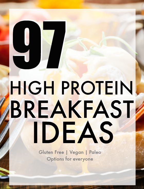 High Protein Breakfast Ideas 