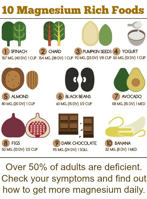 10 magnesium rich foods for your family to help you sleep, prevent headaches and even aid in fat loss