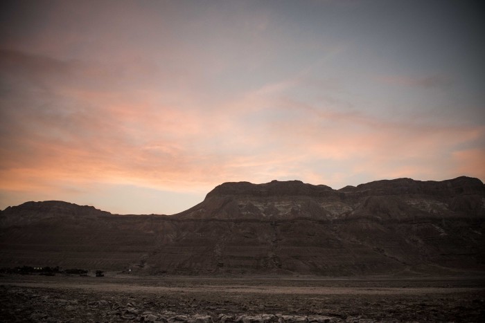 Dead Sea Mountains in Israel