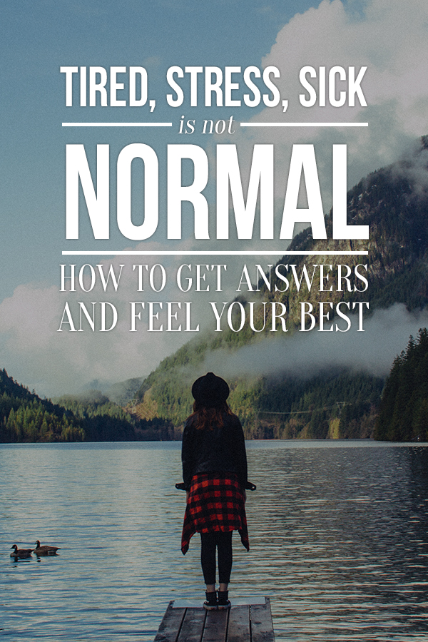 Are you feeling tired, stressed out or less than great all the time? It's not normal, find out how I got answers and you can too. You desrve to feel amazing