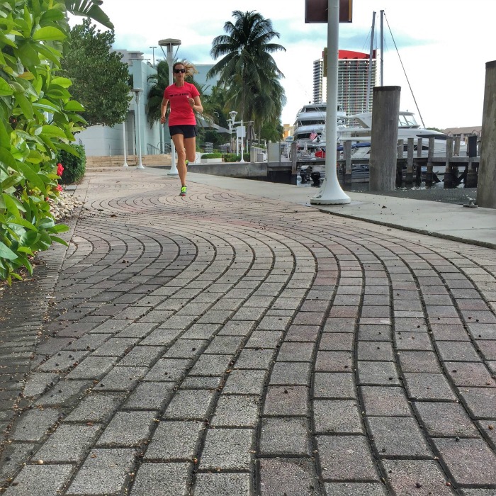 The difference between running at sea level and altitude