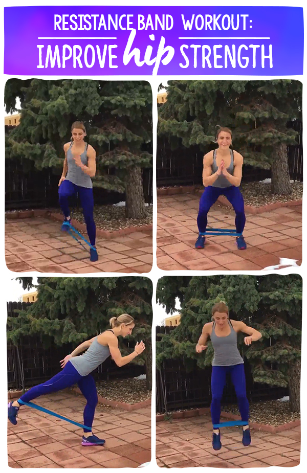 resistance band hip exercises