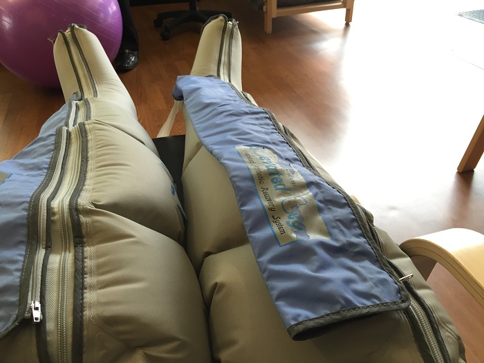 Compression boots for running recovery at Denver Sports Recovery