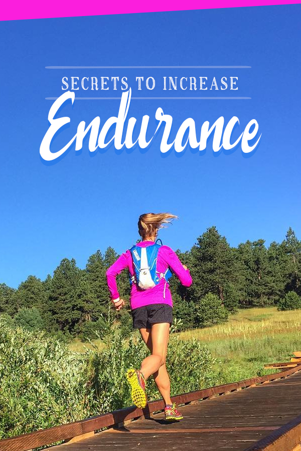 how to increase endurance