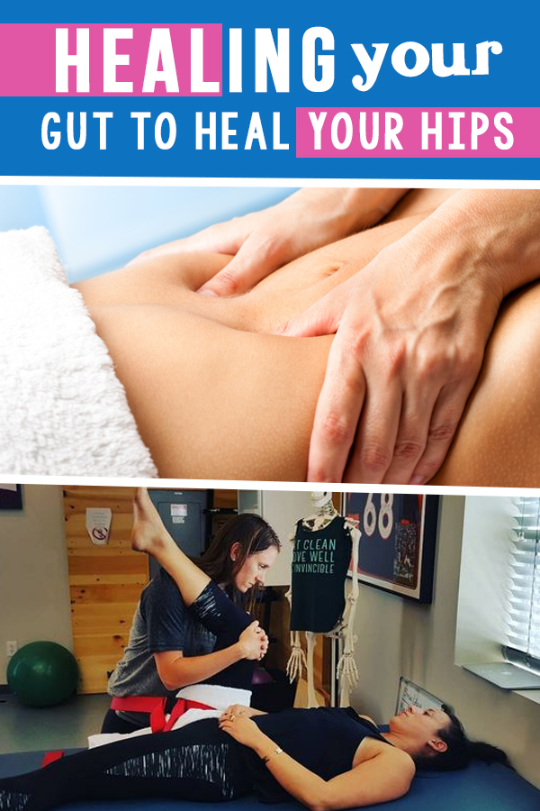 Heal Hip Pain by fixing your gut with visceral manipulation - click to learn more about this new trend