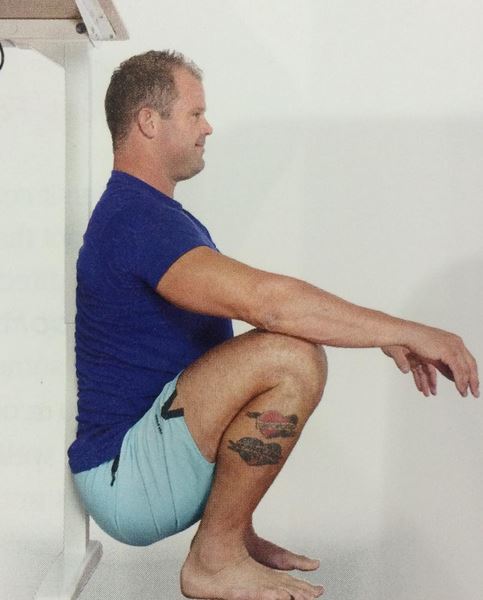 Using a deep squat for better posture