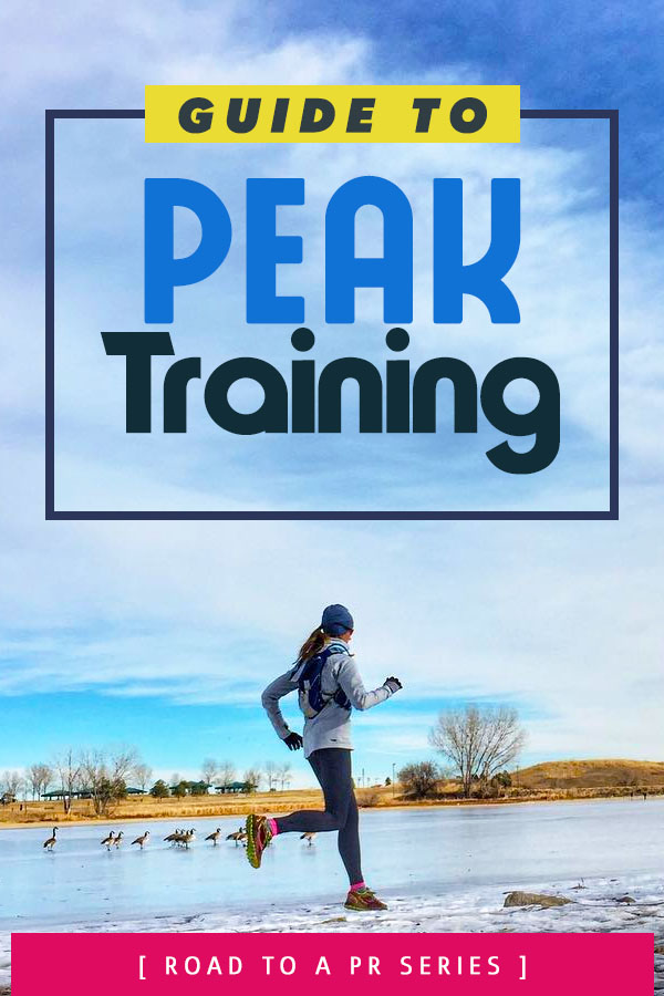 Marathon training peak week