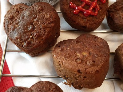 Healthy Hazelnut Banana Protein Muffin Recipe - dairy free, gluten free dessert