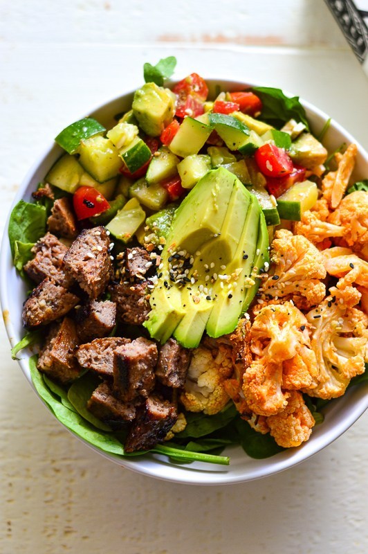 high protein bowl