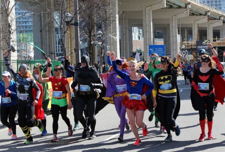 Super hero runners