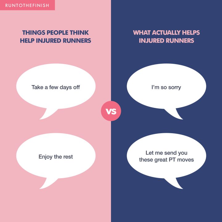 What Not to Say to an Injured Runner