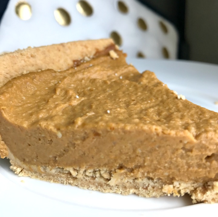 Dairy free healthy pumpkin pie