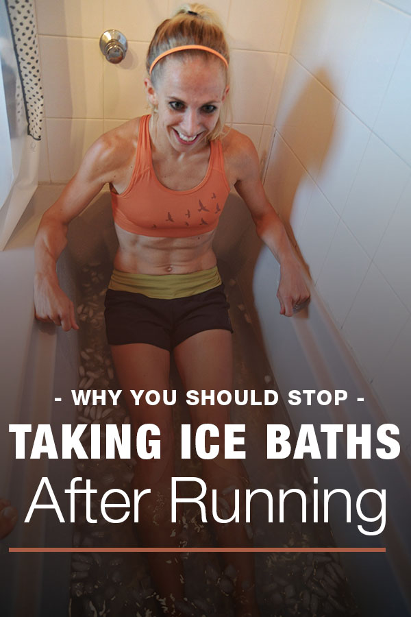 runner ice bath