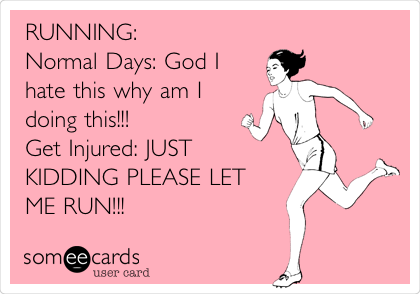 injured runner