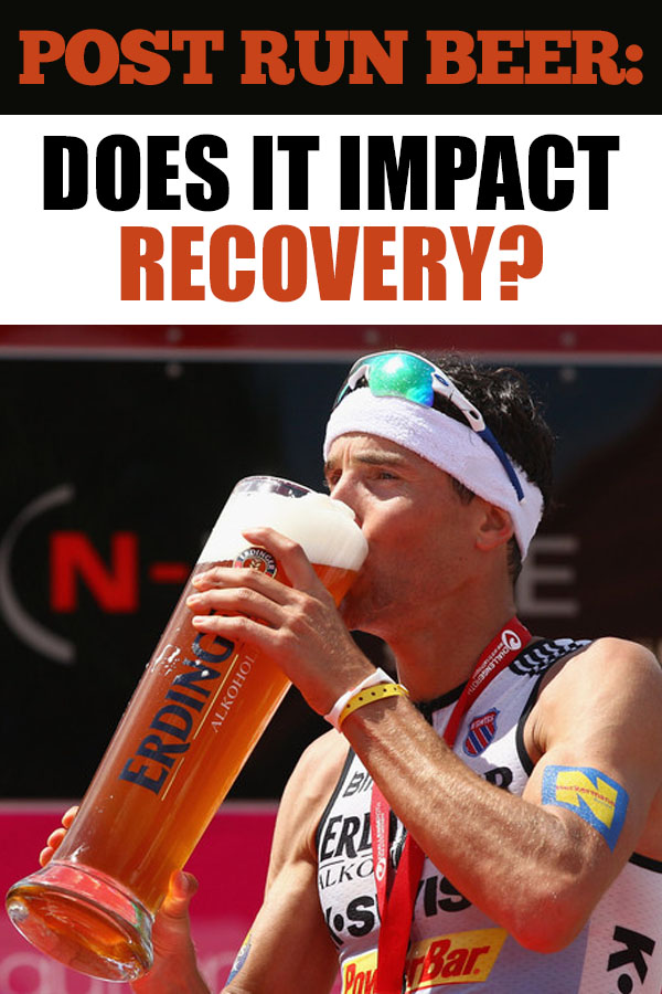 post run beer