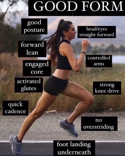 top running instagram