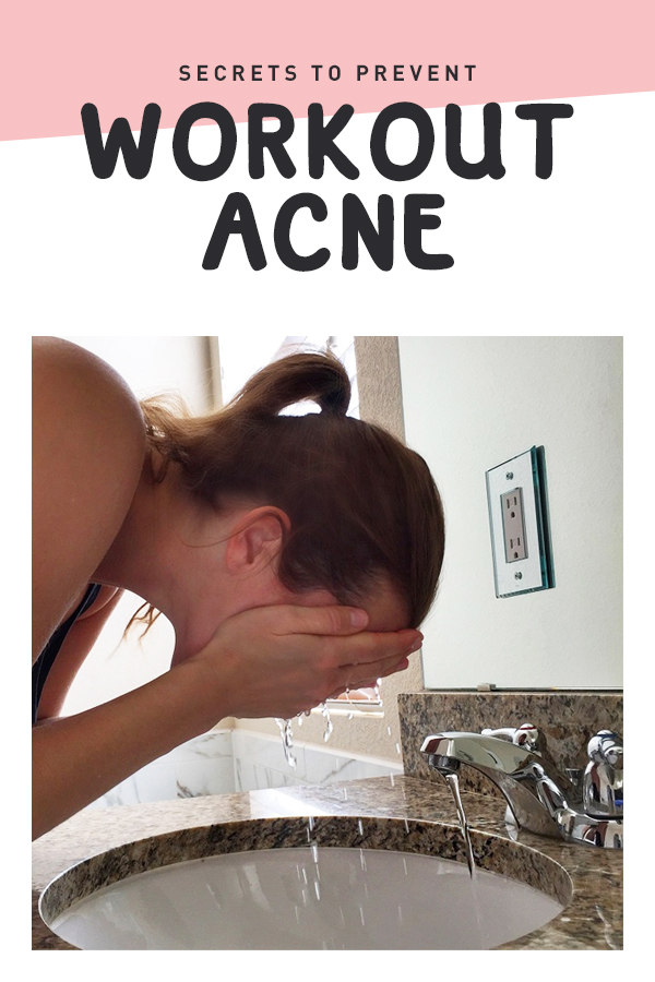 workout acne