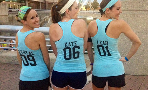 Custom race shirts