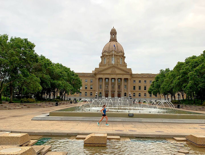 running Edmonton