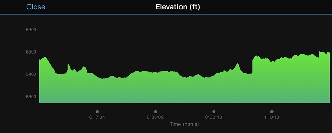 running elevation