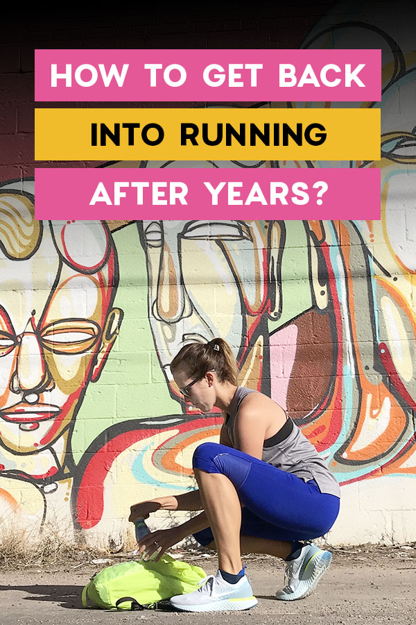 get back into running