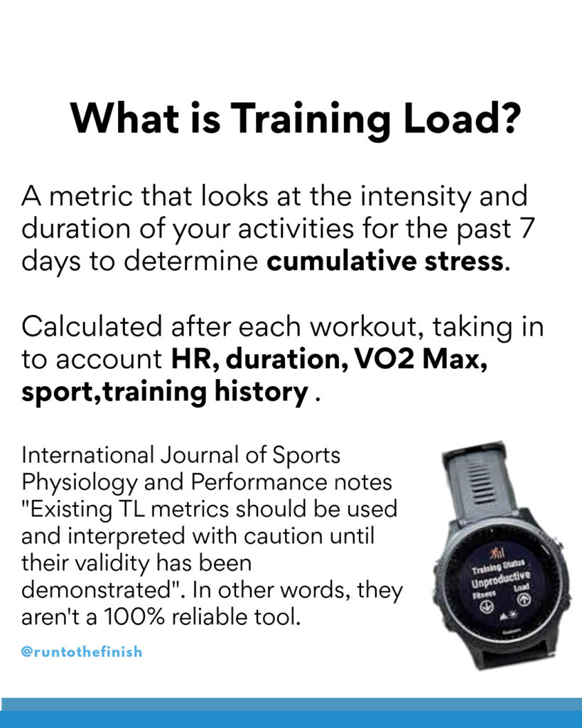 Training Load Garmin
