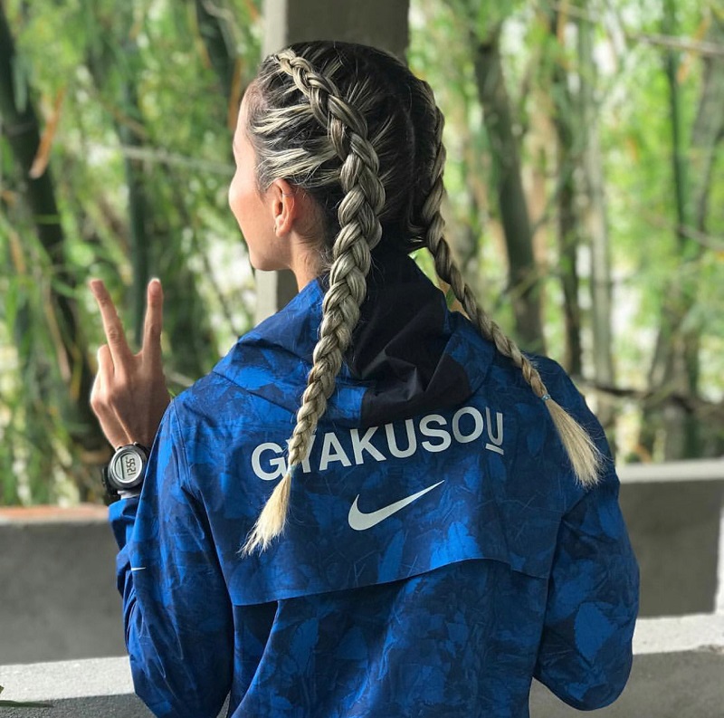Runner Double Braid | Best Hairstyles for Running