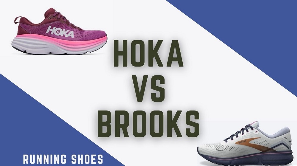 HOKA VS Brooks shoes