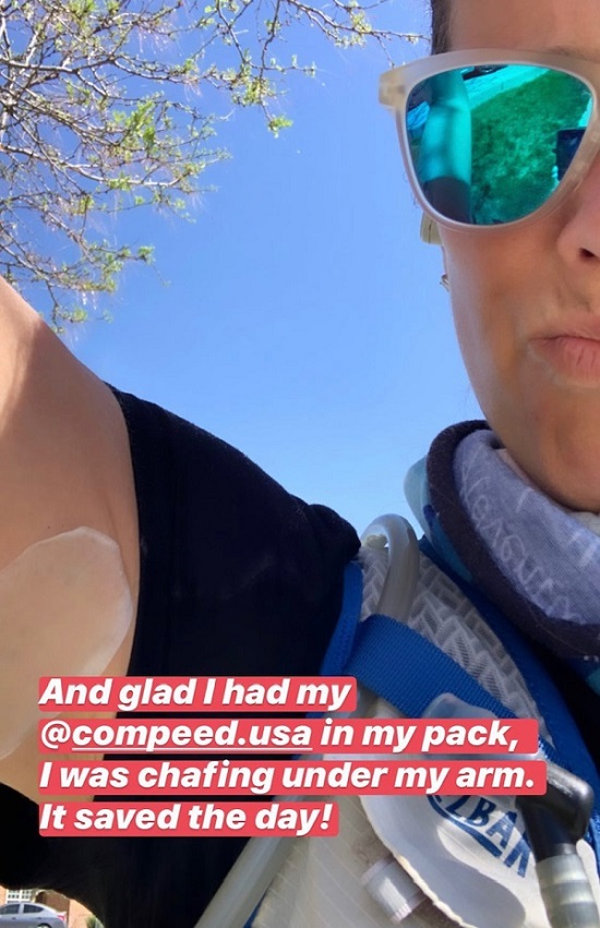 run with chafing