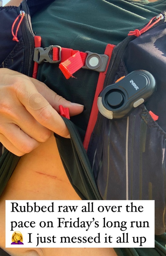 prevent chafing