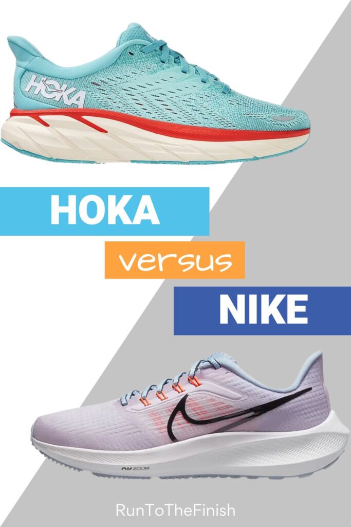 HOKA v Nike Running shoes