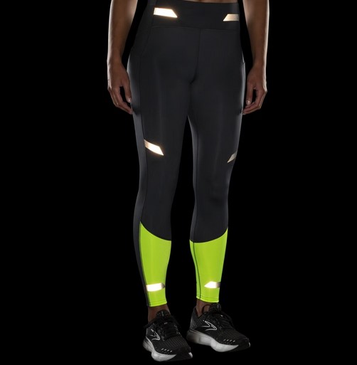 brooks reflective tights