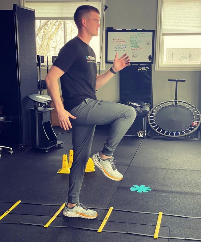 Ladder drills for speed