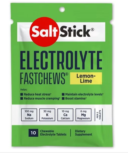 when to take salt tablets while running