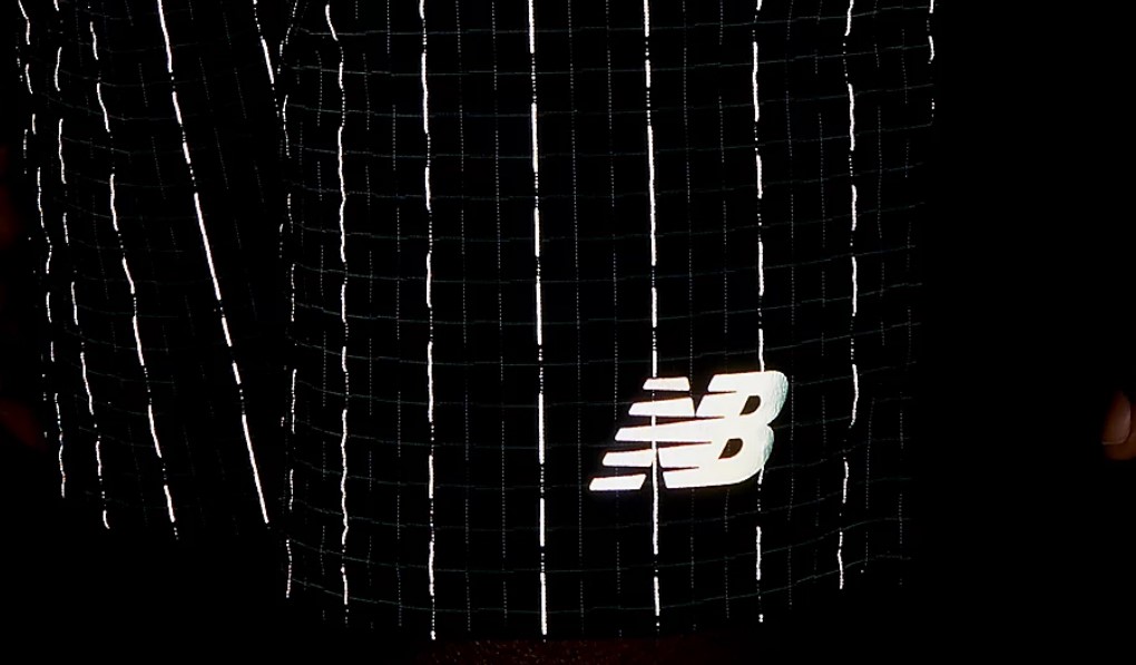 reflective men's running shorts
