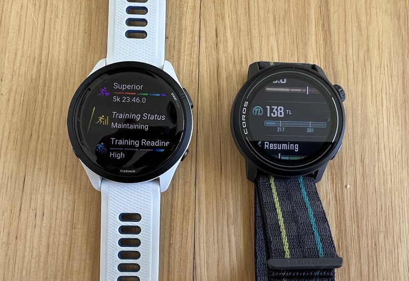 garmin 265 vs coros pace 3