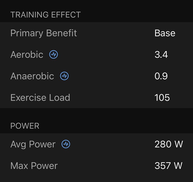 garmin running power