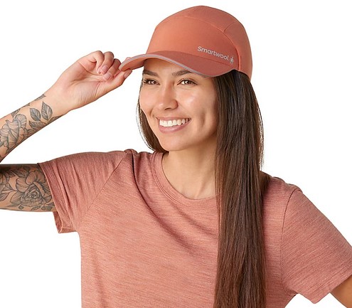 wool running cap