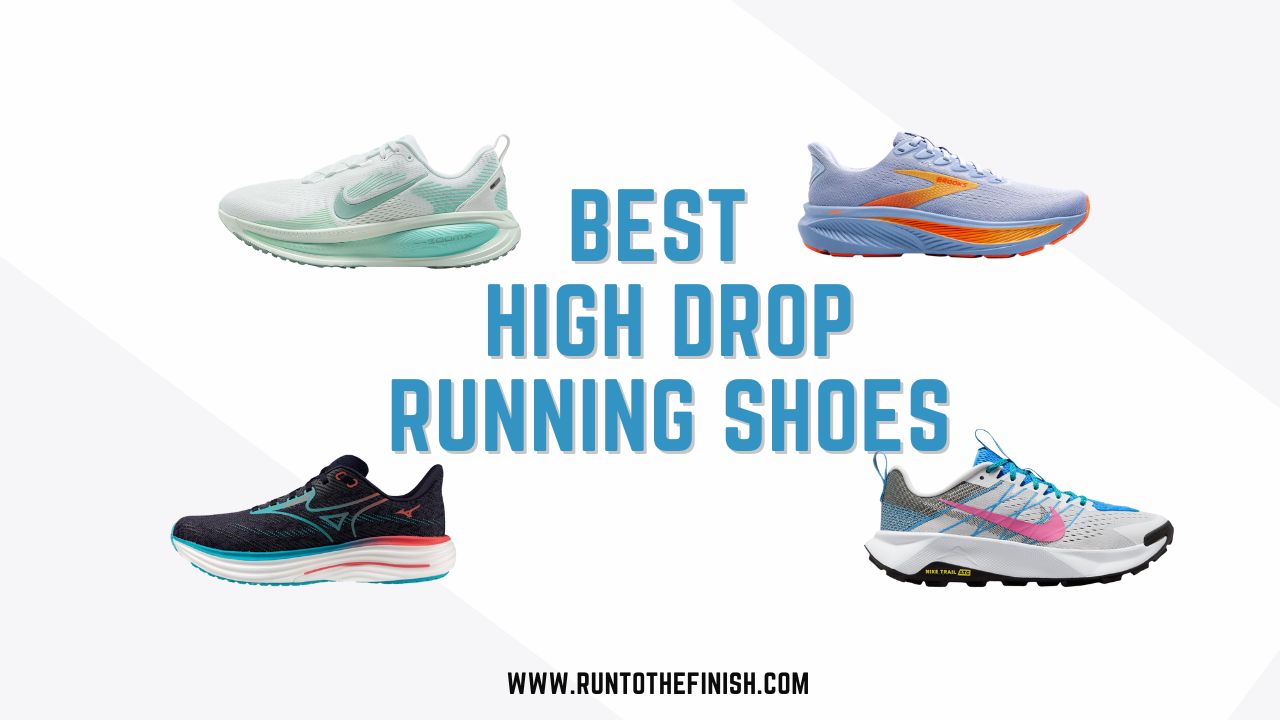 best high drop running shoes