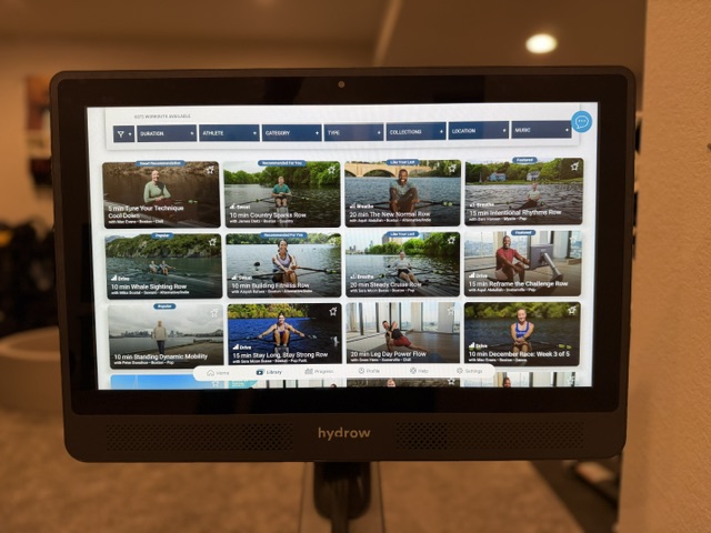 Hydrow Touch Screen